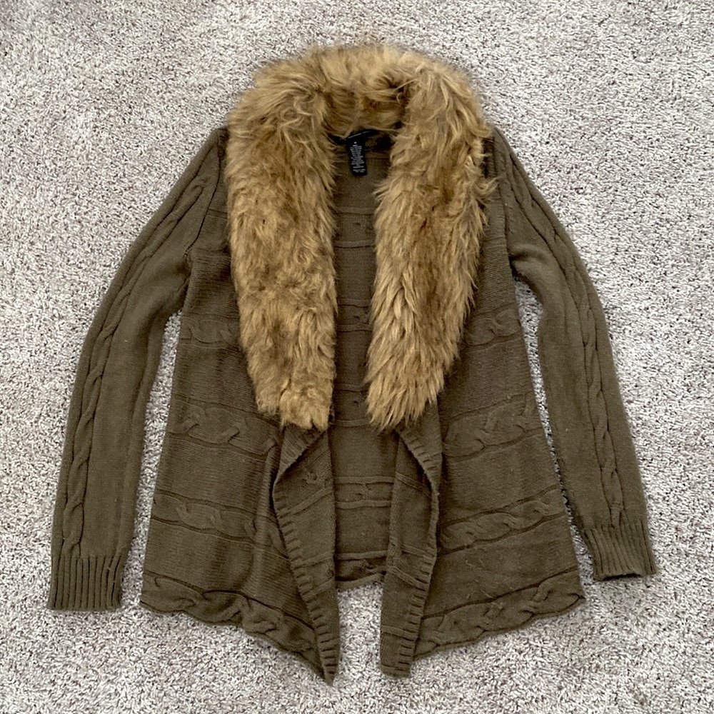 Inc international concepts - faux fur cardigan